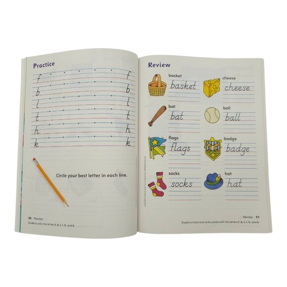 D'Nealian Handwriting Grade 1 Teacher's Edition Student Manuscripts Pencils NEW - Picture 11 of 16